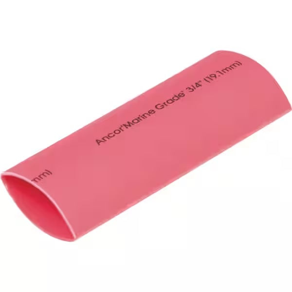 Ancor 3/4in x 48in Red Heat Shrink Tubing