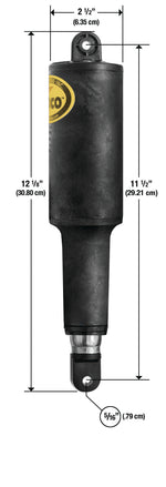 Lenco 2 1/4in Stroke Standard Actuator 5/16in 24V