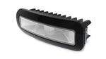 Lumitec Capri3 Flood Light White/Blue LEDfts Dimmable Flush Mount Black 12/24v