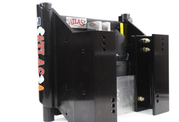 T-H Marine Atlas 10in Verado Jack Plate Heavy Duty Hydraulic Black Anodized