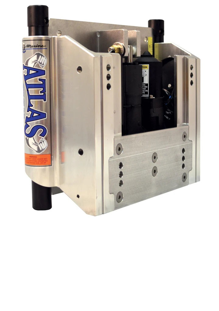 T-H Marine Atlas 10in Jack Plate Heavy Duty Hydraulic Polished