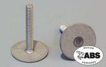Weld Mount 1.50in Tall 1/4 x 2 ST125-1420-24SS SS Stud 1.25in Base 10 Pack