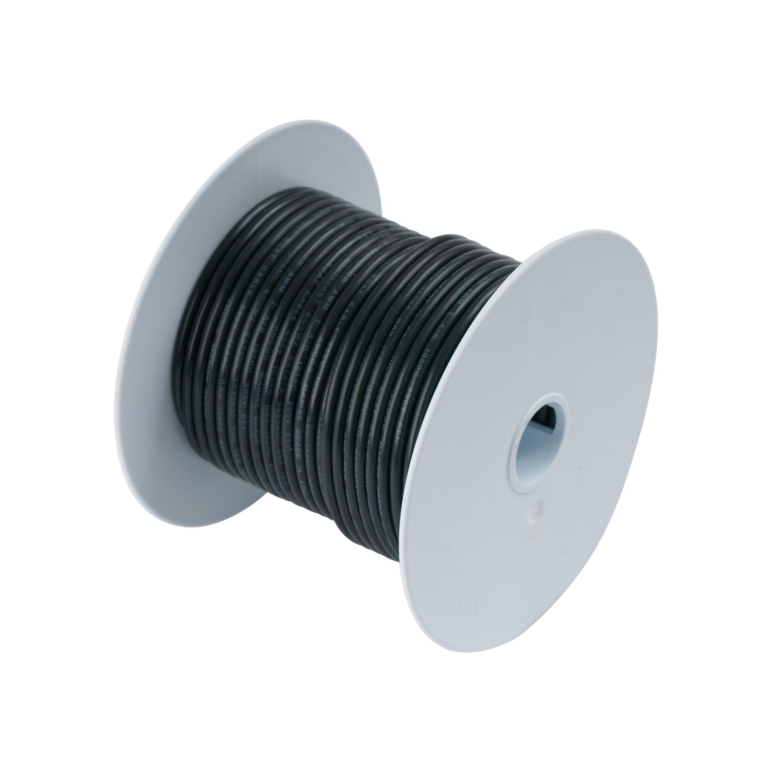 Ancor #18 Black 100ft Spool Tinned Copper