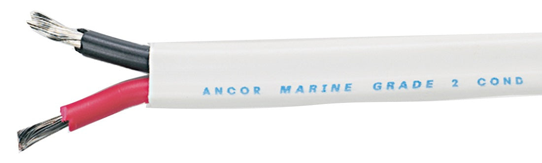Ancor 16/2 250ft Spool Tinned Copper Duplex Black/Red