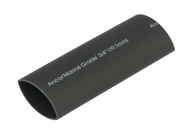Ancor 3/4in x 48in Black Heat Shrink Tubing