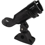 Attwood Heavy Duty Adjustable Bl;ack Rod Holder with Combo Mount