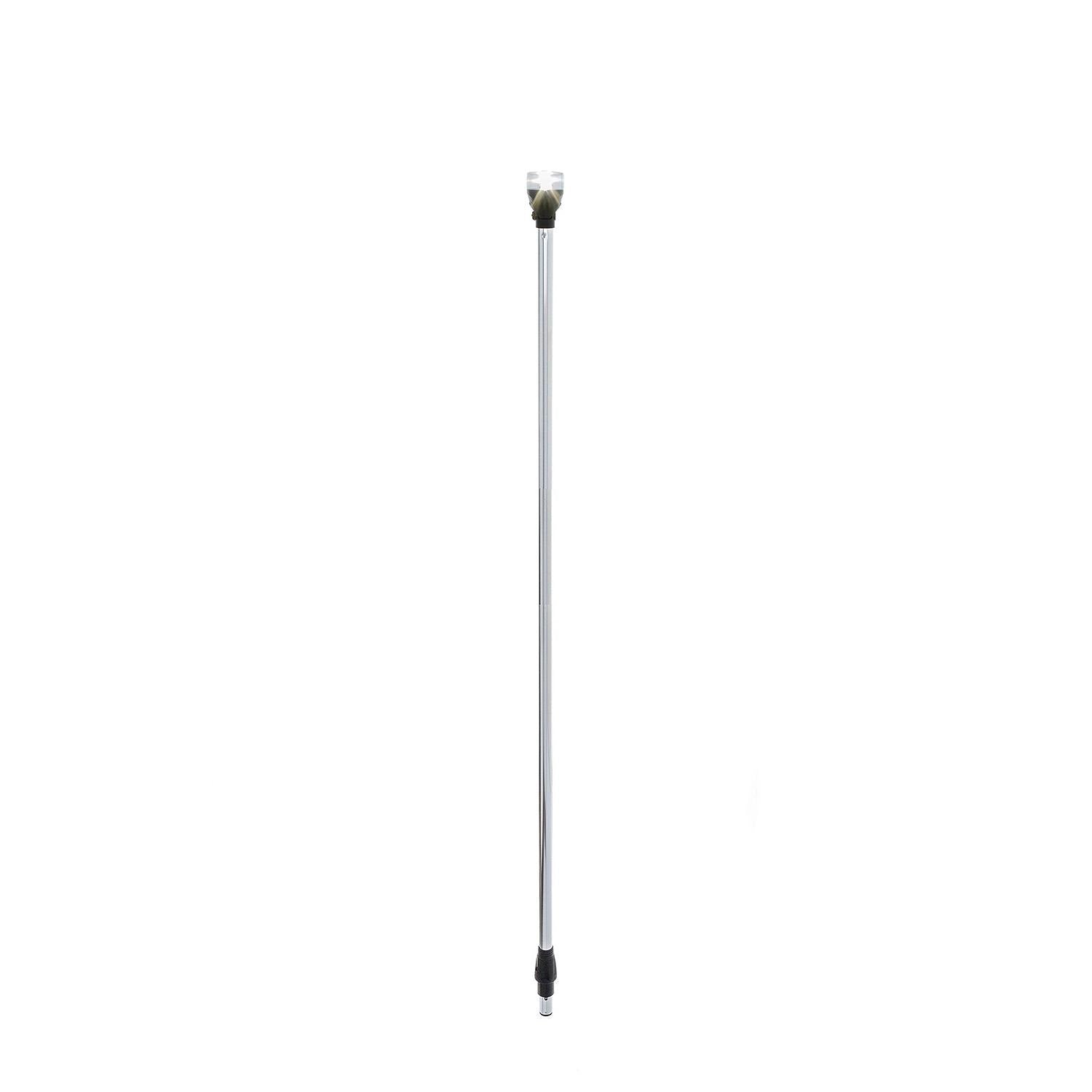 Attwood LightArmor All-Round 42in Angled Locking Collar Pole 2-Pin LED