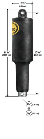 Lenco 2 1/4in Stroke XD Actuator 3/8in 24V