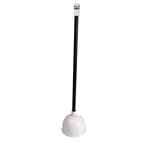 Lumitec Contour 20in Anchor Light, Black Sleeve White Base 12/24vDC
