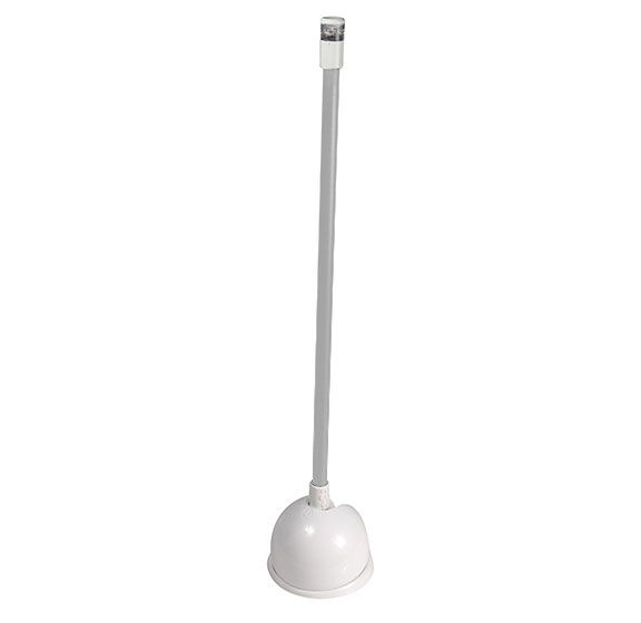 Lumitec Contour 20in Anchor Light, White Sleeve White Base 12/24vDC