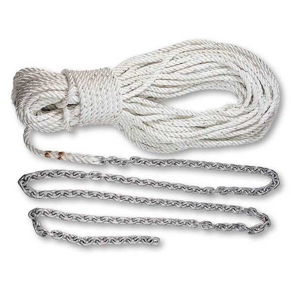 Powerwinch P10299 Anchor Rode 250ft 5/8in Line 20ft 5/16in Chain