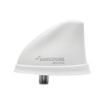 Shakespeare 5912 White VHF Low Profile Dorsal Antenna 26ft RG58 Cable