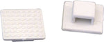 Weld Mount AT-3 Wire Tie Mount, Small White 50 Pack AT-3-50