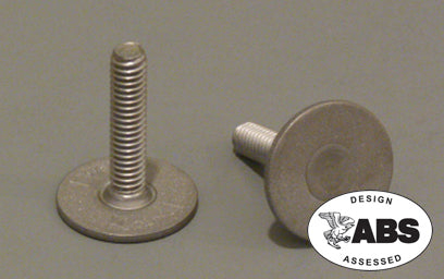 Weld Mount 1.25in Tall #8 x 32 PS62-832-20SS-10 SS Stud 0.62in Base 15 Pack